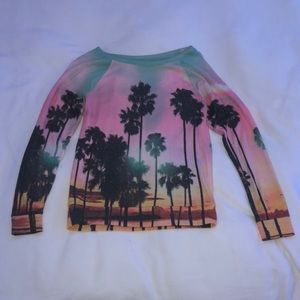 Thin sunset sweatshirt